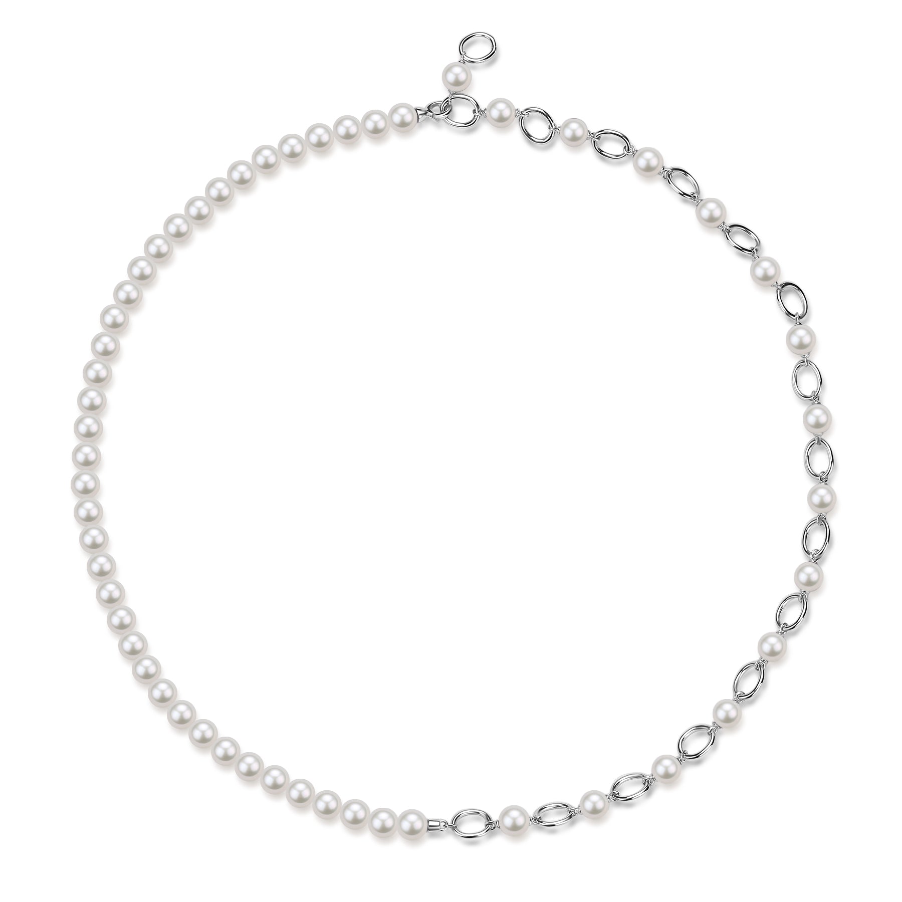 8-9mm Freshwater Pearl Spliced Necklace