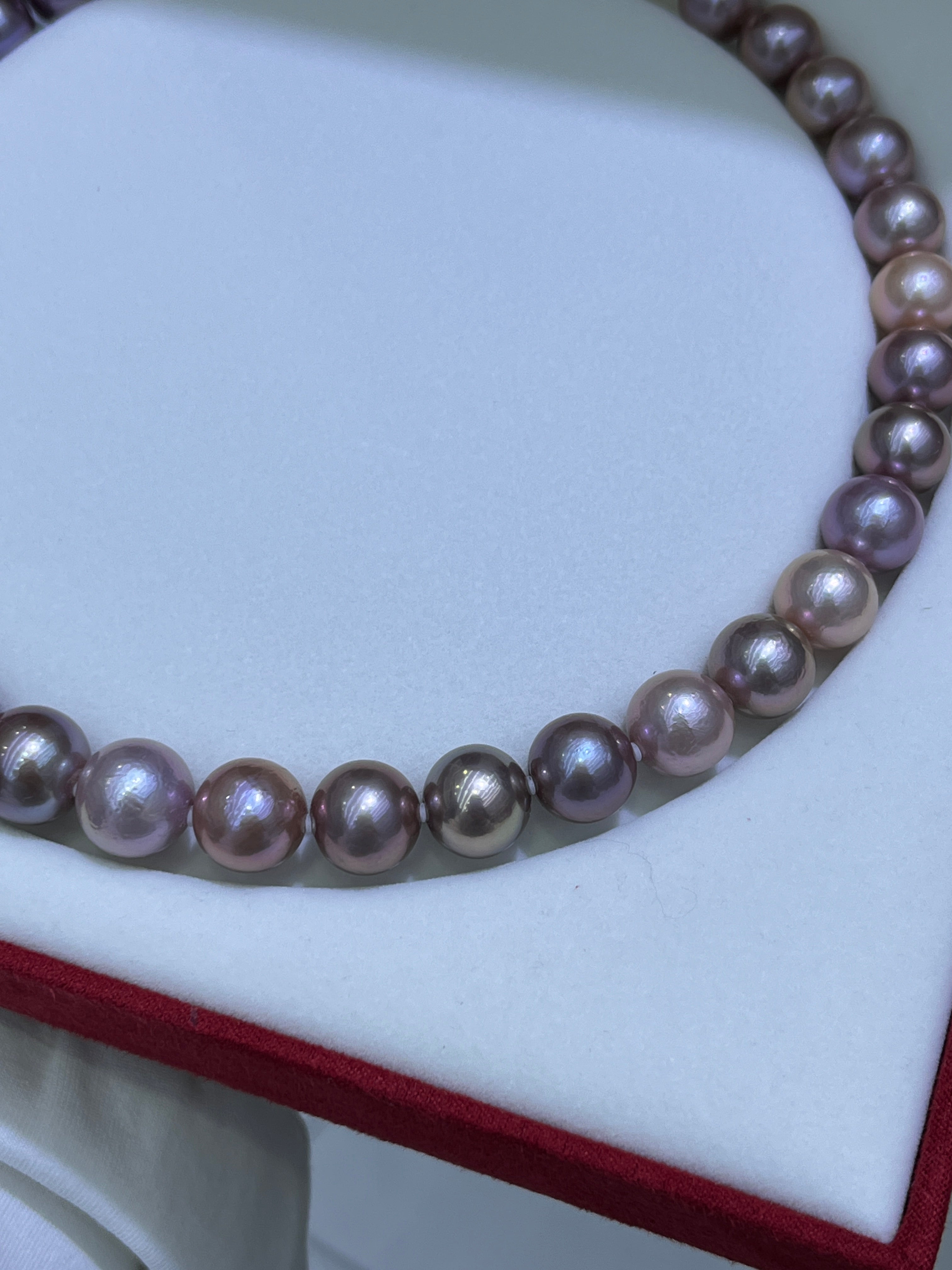 11-13mm Multicolor Pearl Strand Necklace