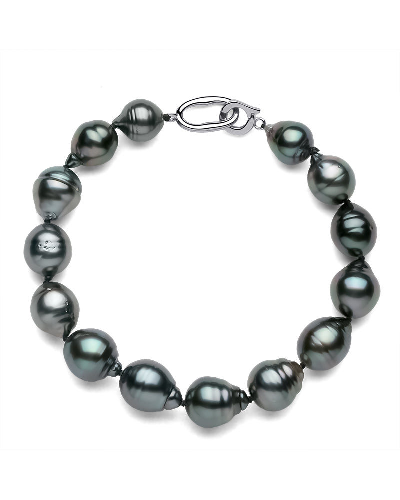 Tahitian South Sea Baroque Pearl Bracelet AA+ Quality