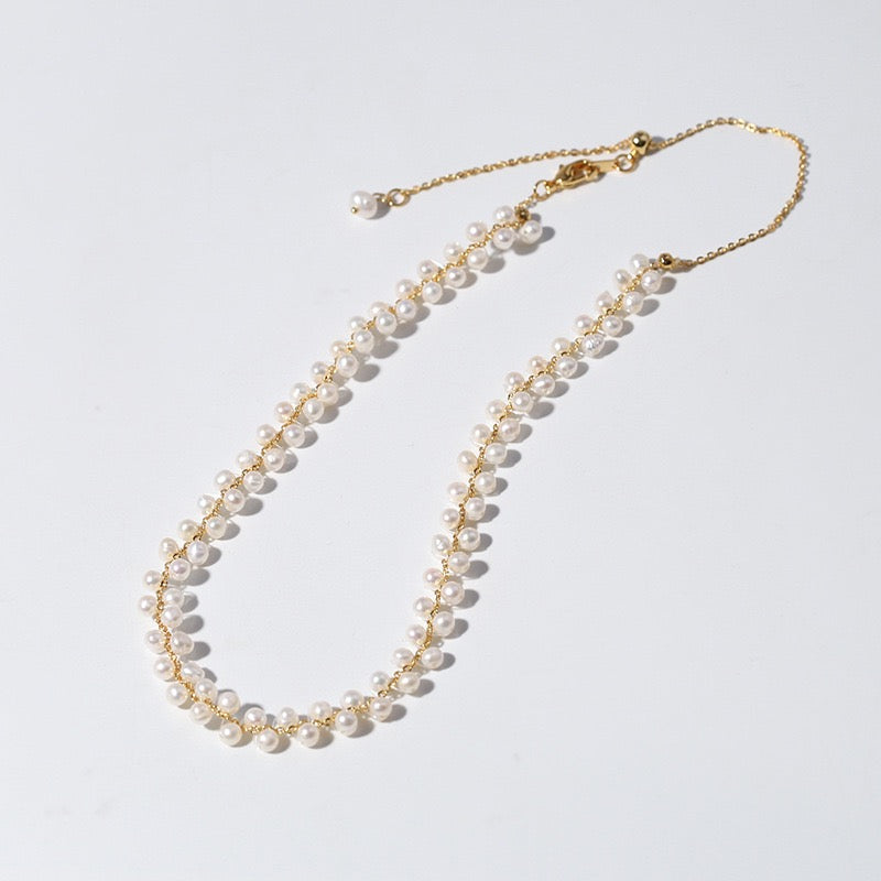 Handwoven Freshwater Pearl Necklace