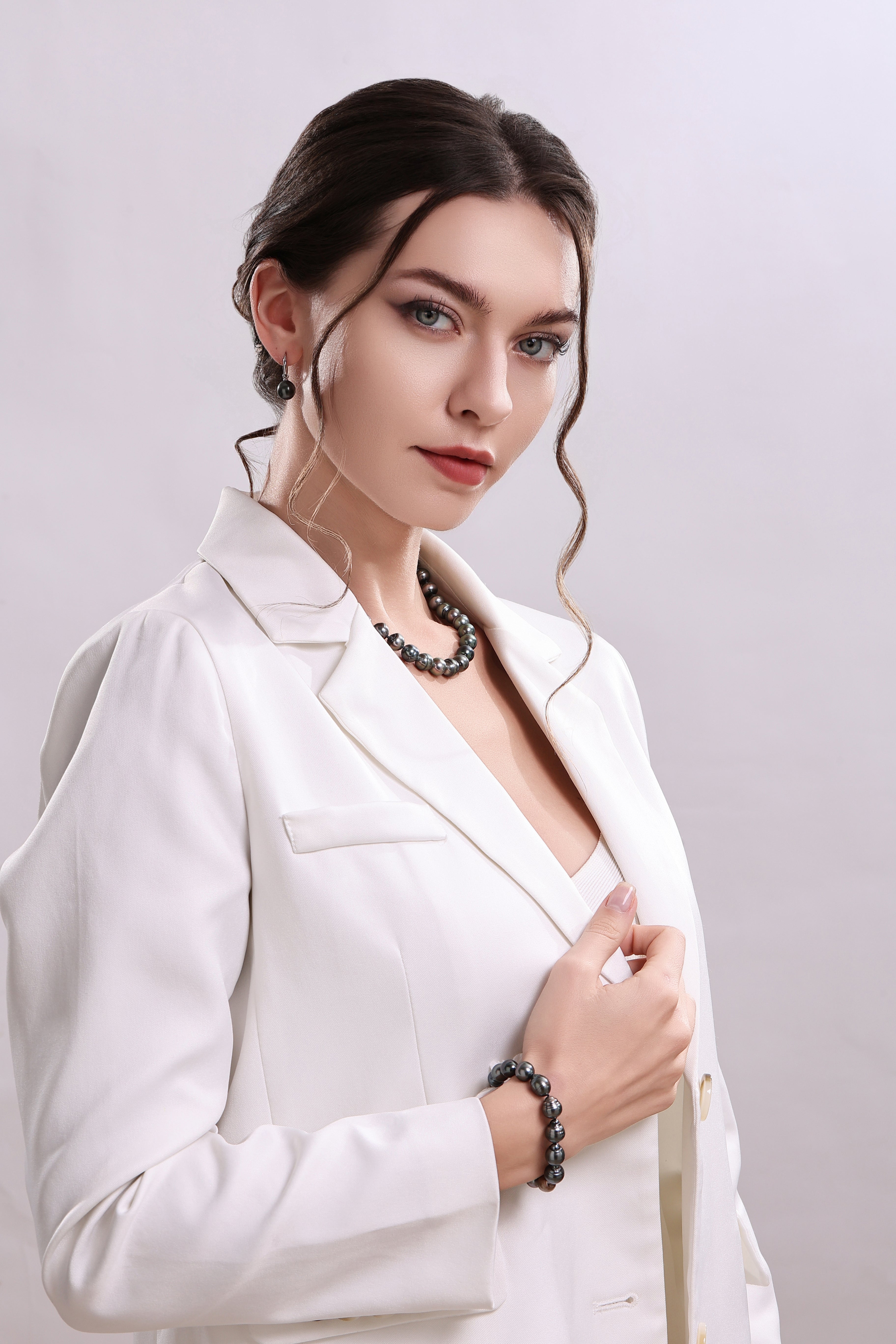 Tahitian South Sea Baroque Pearl Strand Necklace AA+ Quality