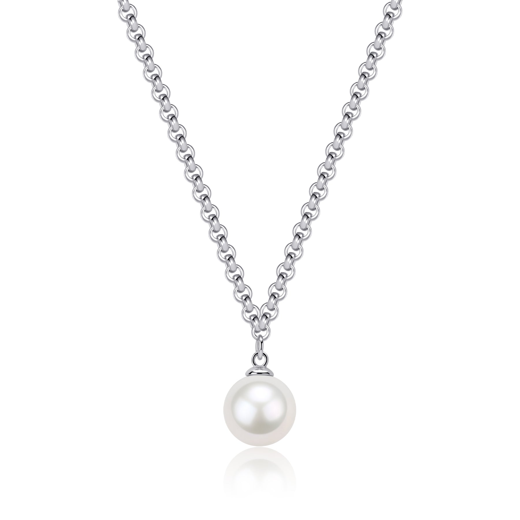 10-11mm Freshwater Pearl & Lorna Pendant