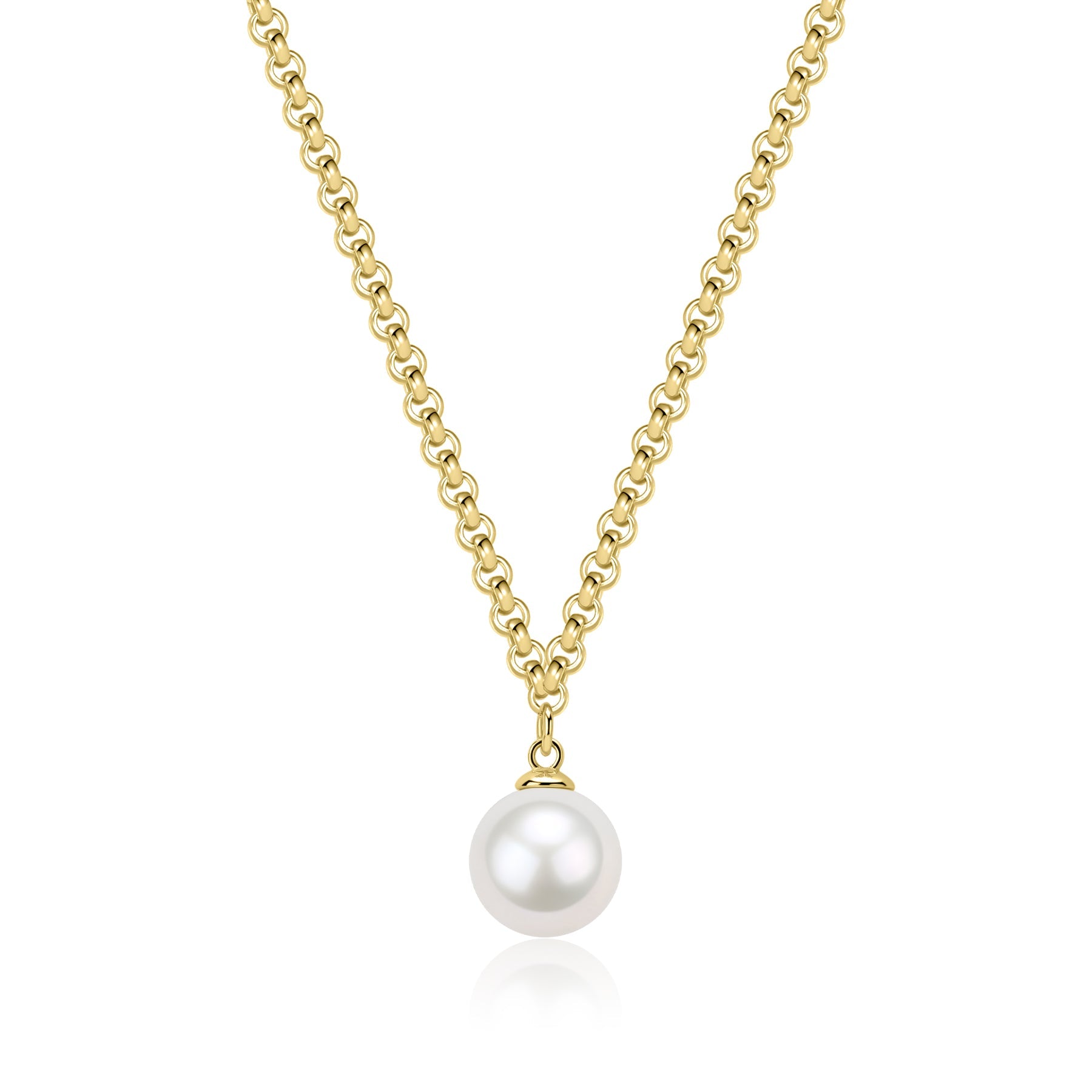 10-11mm Freshwater Pearl & Lorna Pendant