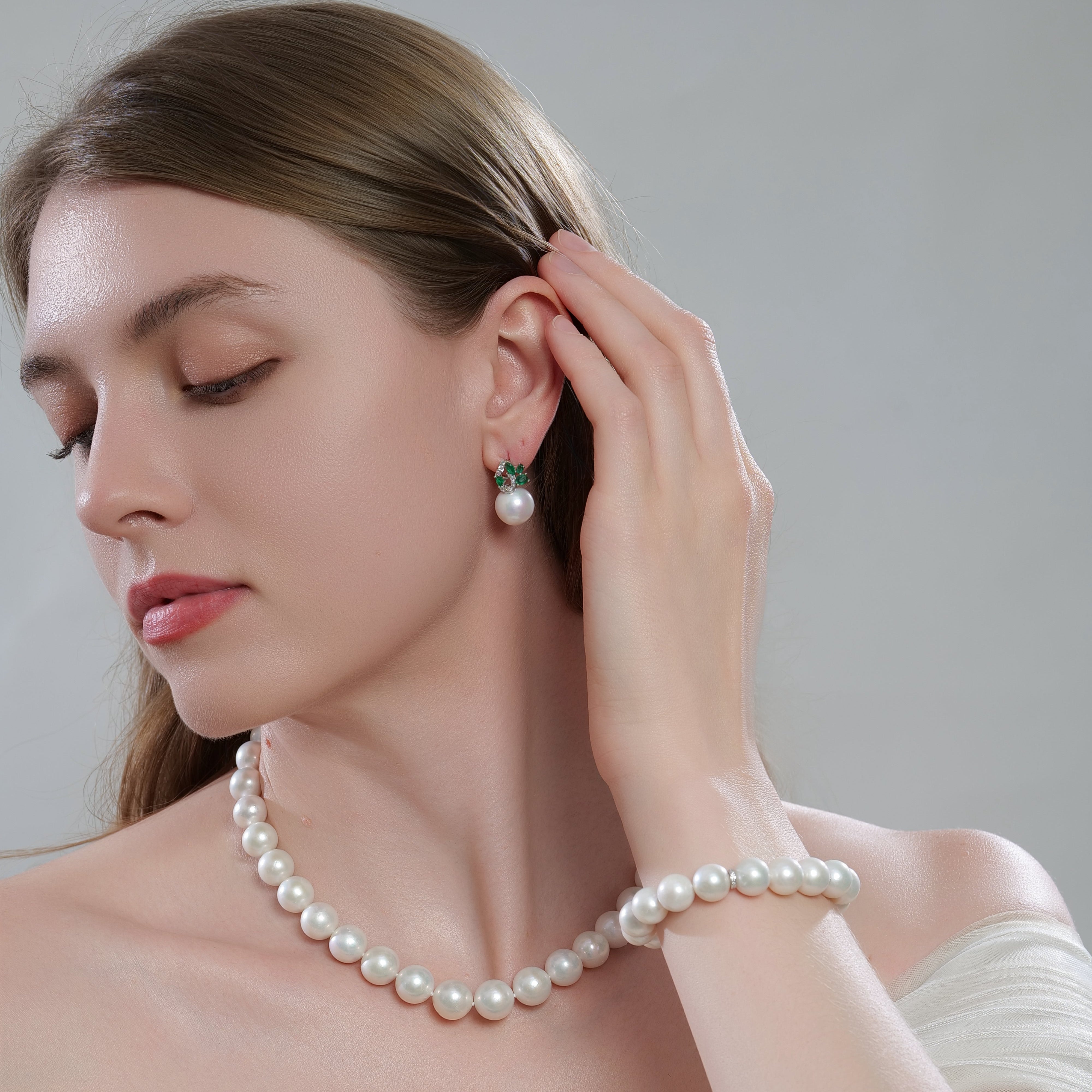 11-13mm Large Pearl Bracelet