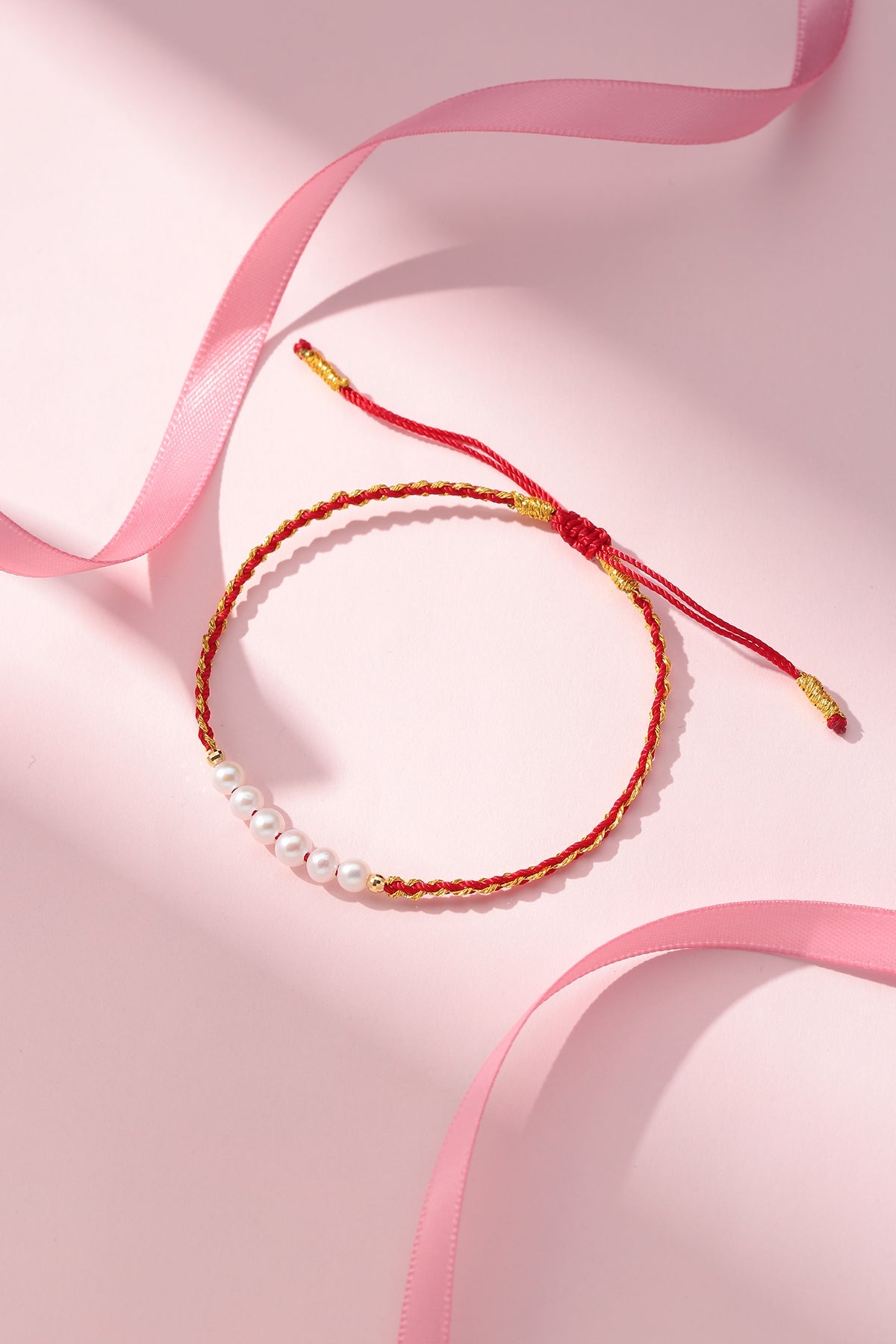 4-5mm Freshwater Baby Pearl Weave Bracelet