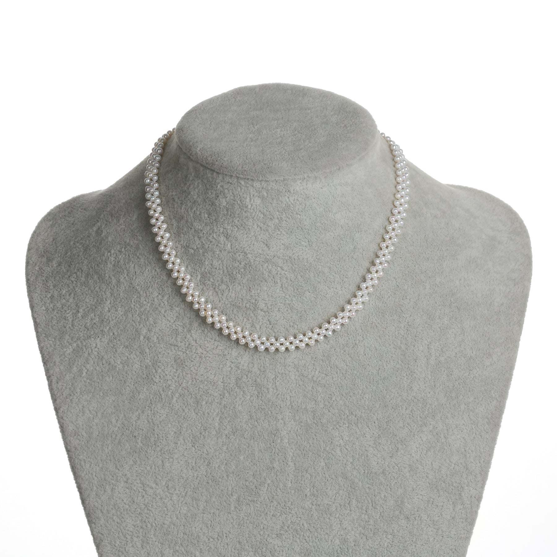 2-3mm Mini Freshwater Pearl Layered Necklace