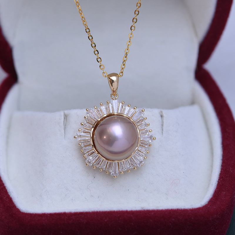 11-12mm Edison Pearl & Aisling Earrings