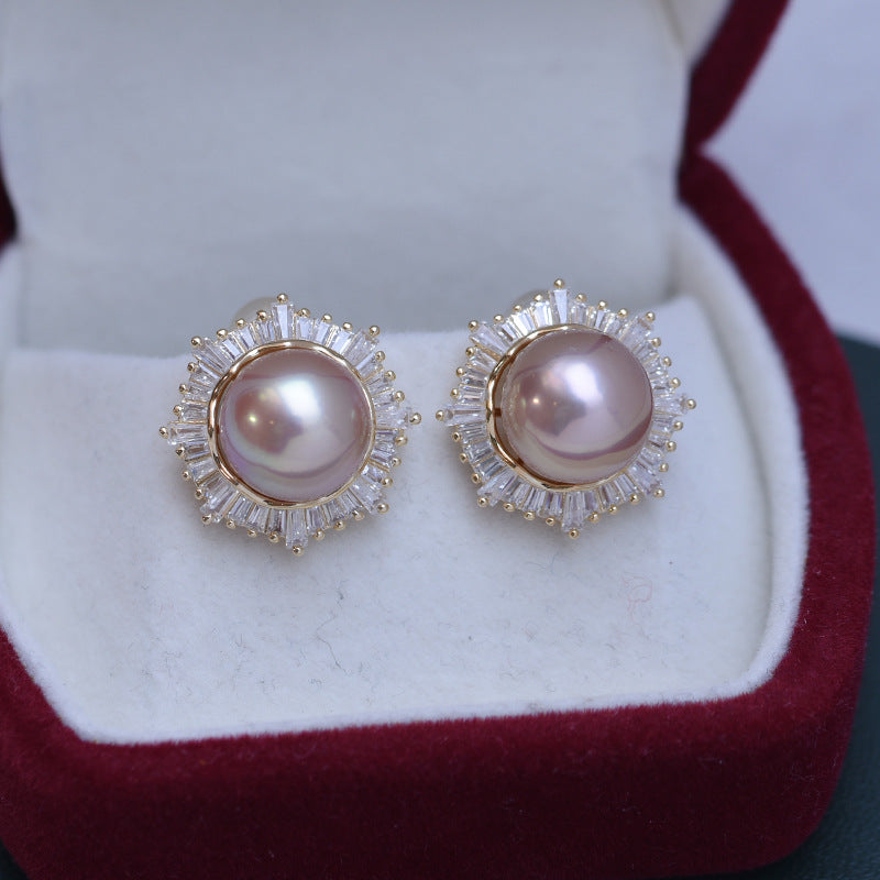 10-11mm Edison Pearl & Aisling Earrings