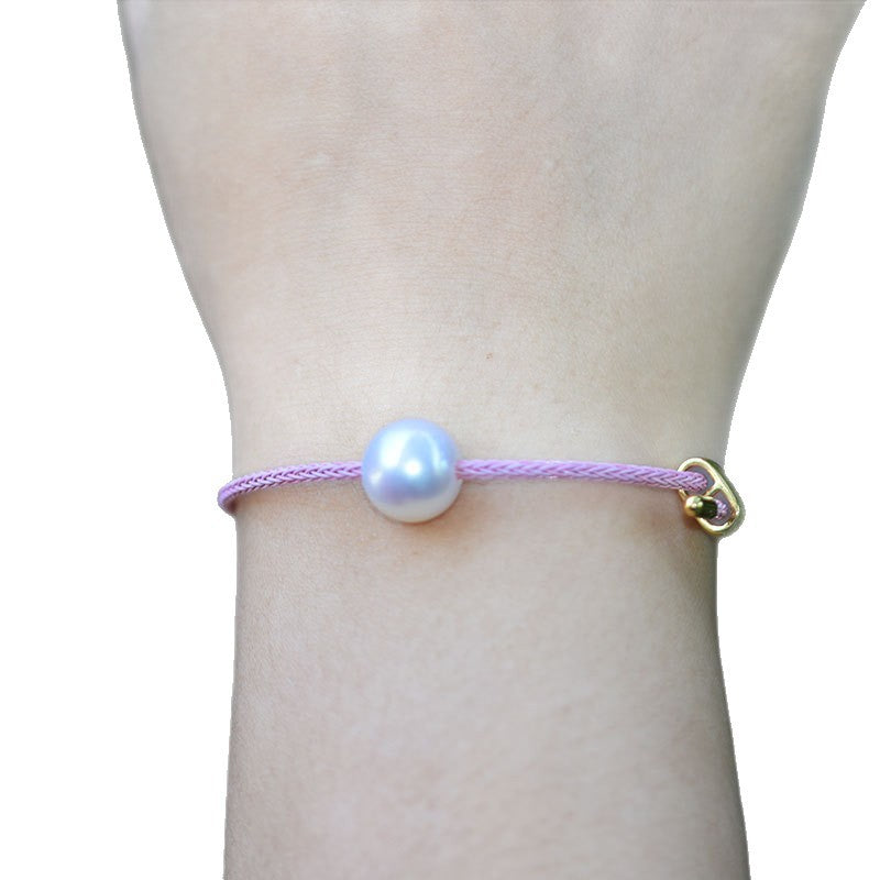 11-12mm Freshwater Pearl Weave Bracelet
