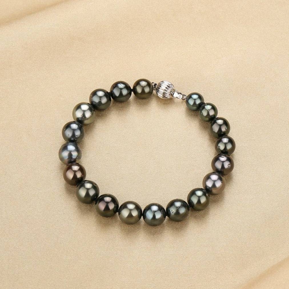 8-11mm Tahitian South Sea Pearl Bracelet AA+ Quality