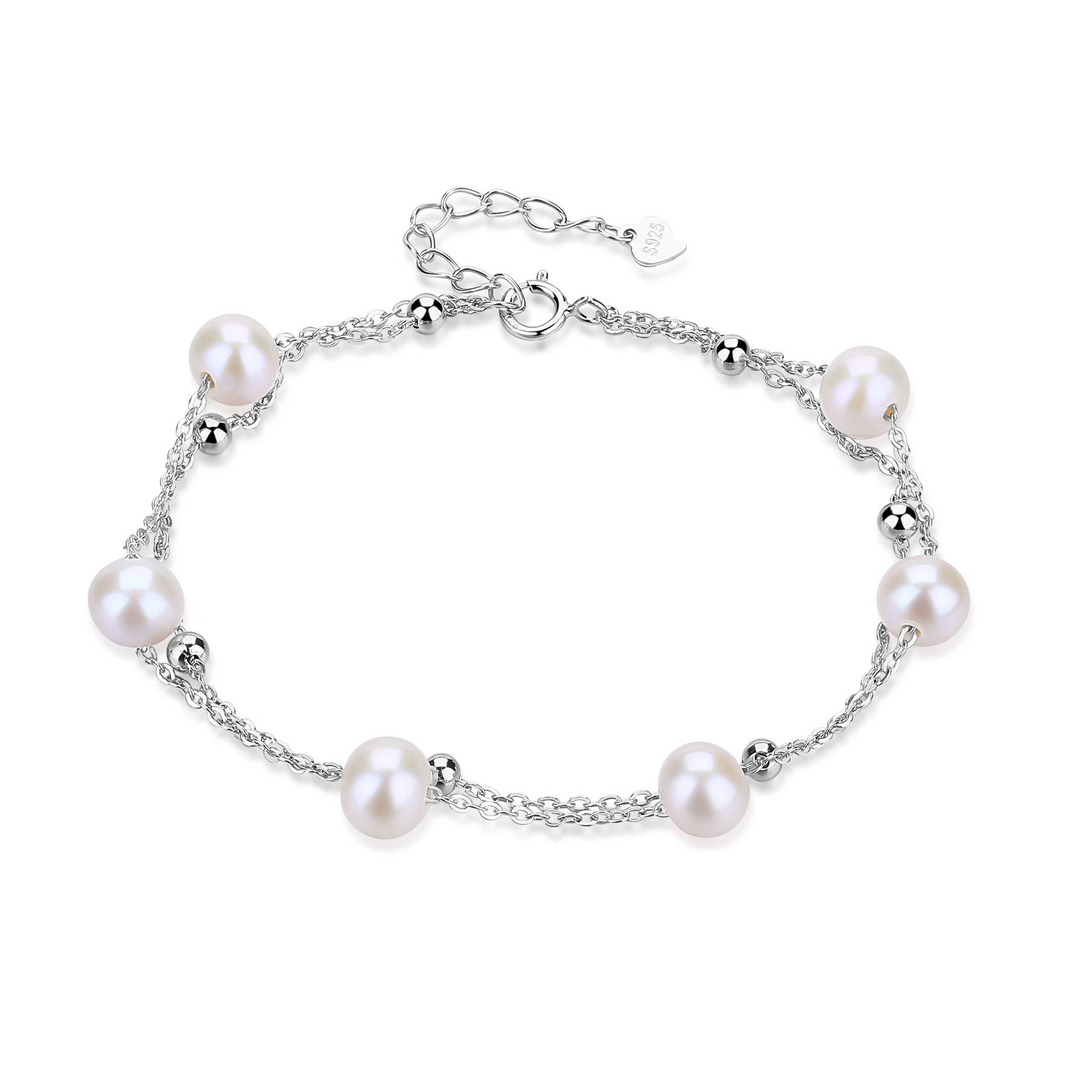Layered Freshwater Pearl Bracelet