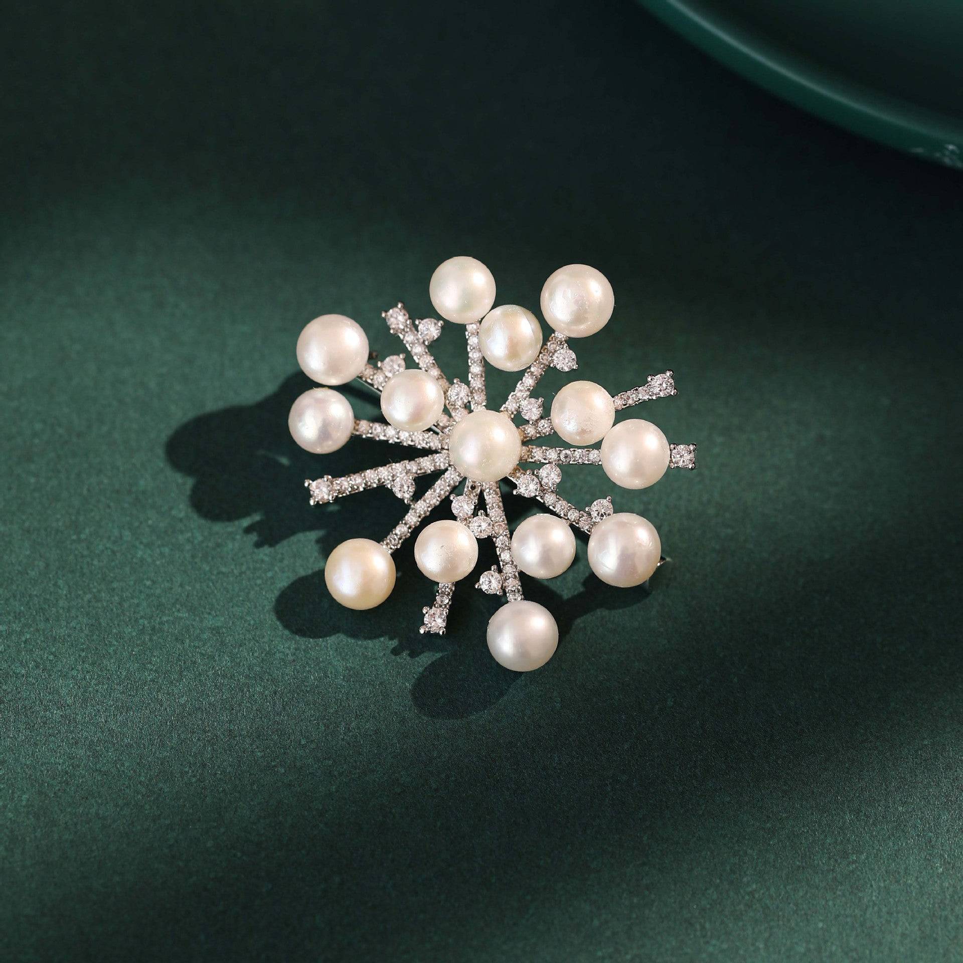 Starry Sky Freshwater Pearl Brooch