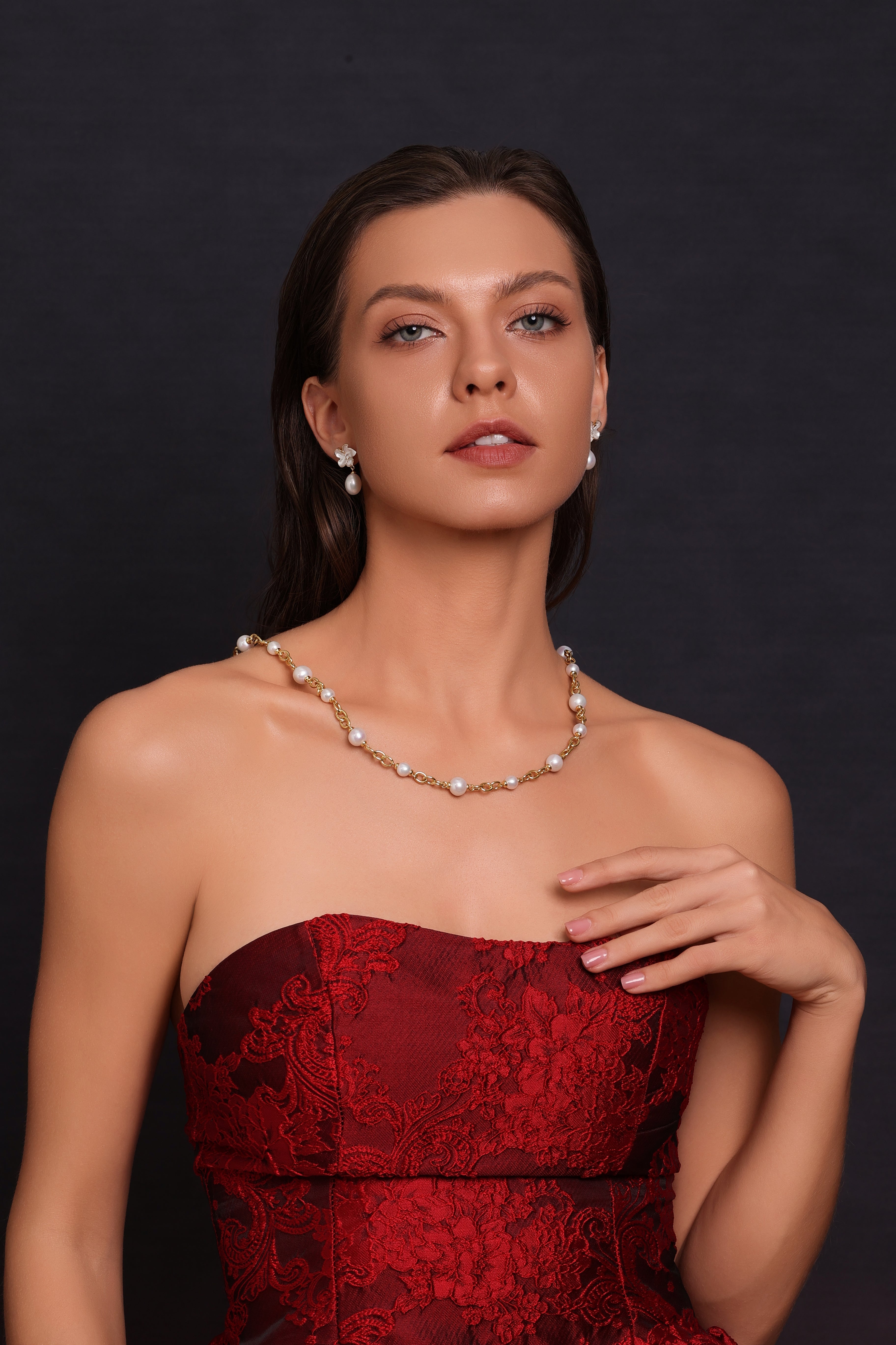 Chunky Freshwater Pearl Necklace