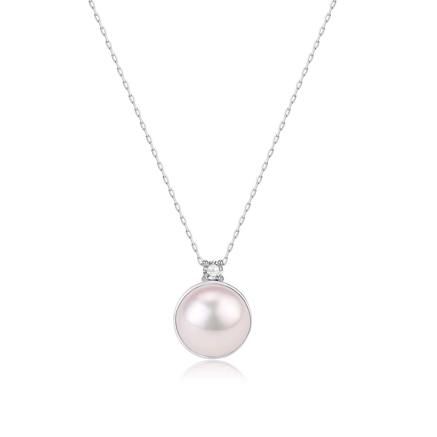 10-11mm Freshwater Mabel Pearl & Sasha Necklace