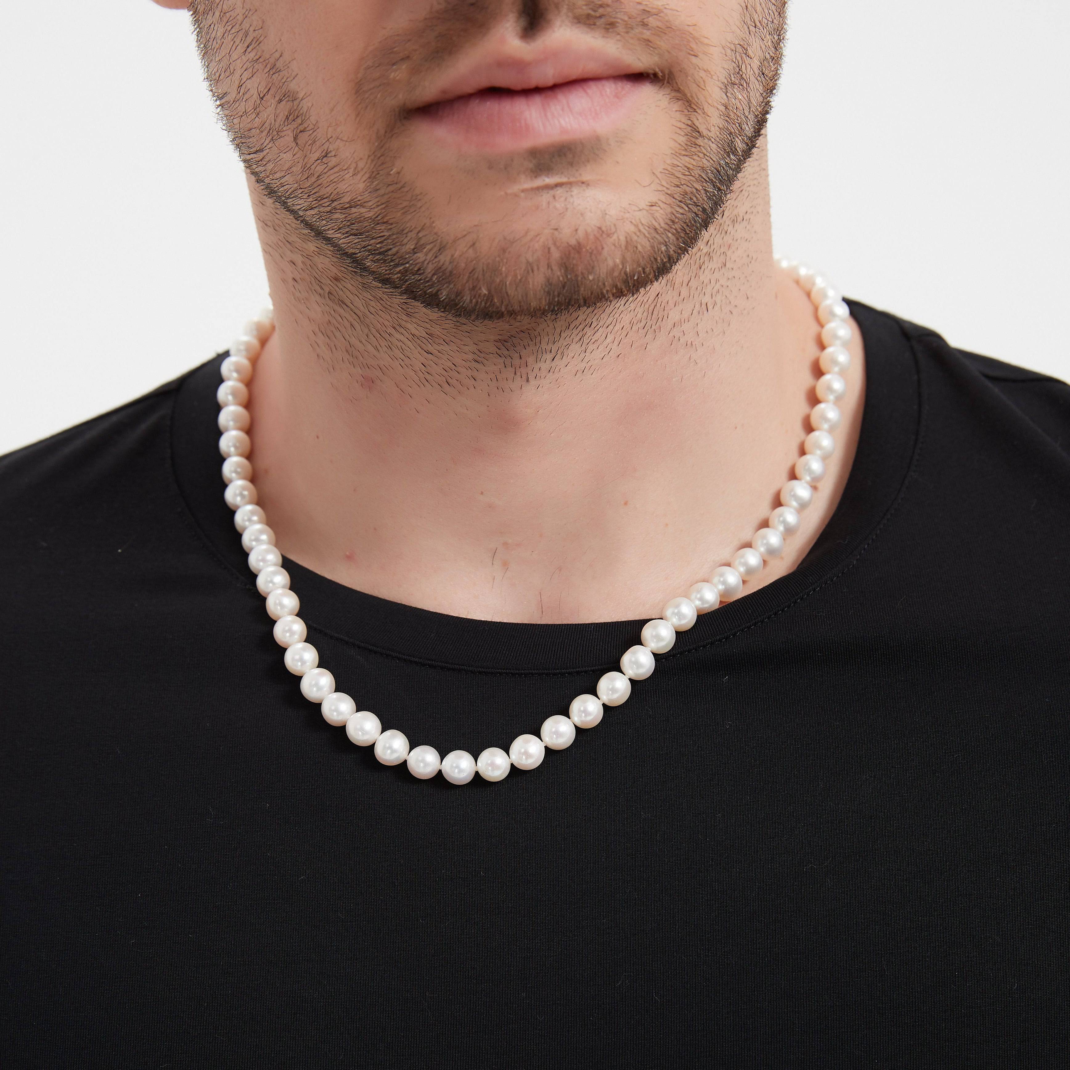 8-9mm White Freshwater VersaPearl Necklace