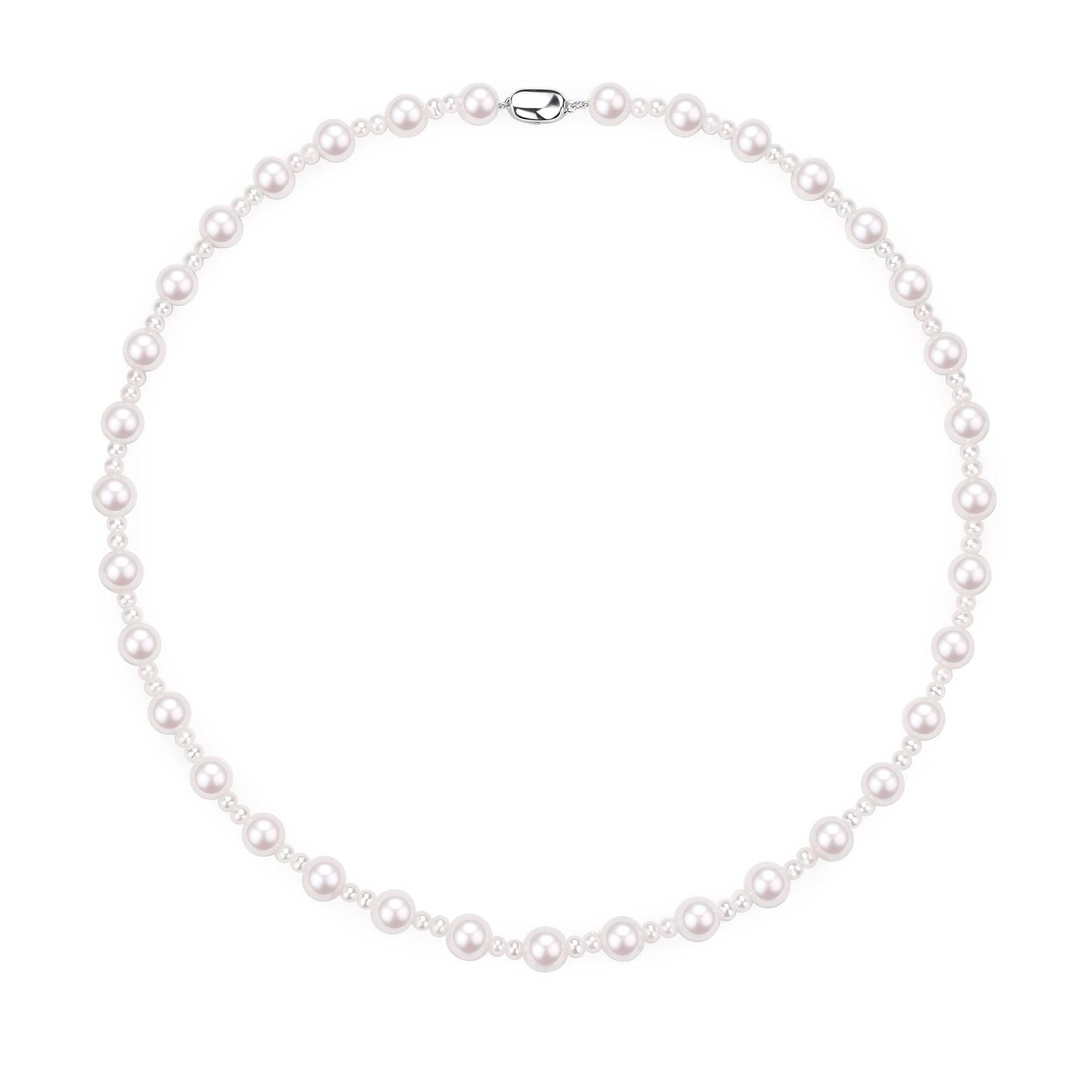 Elegance Freshwater Pearl Beaded Necklace