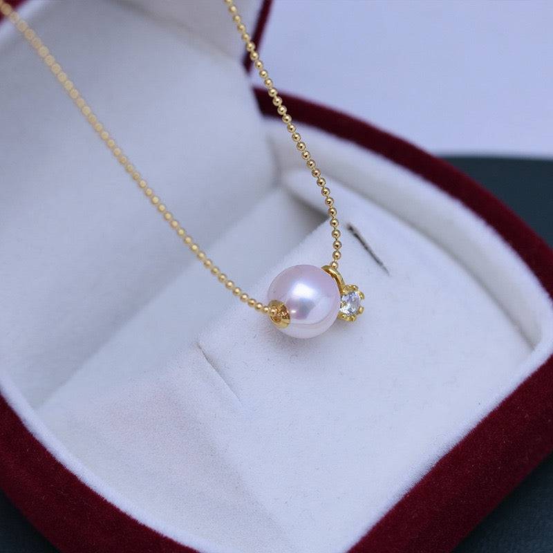 Freshwater Pearl & Pendant Necklace