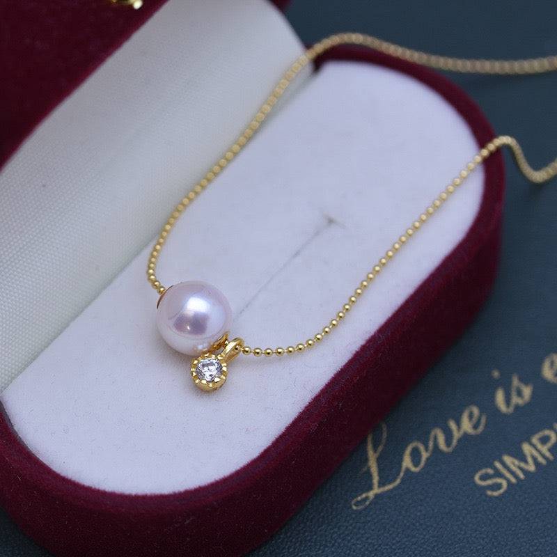 Freshwater Pearl & Pendant Necklace