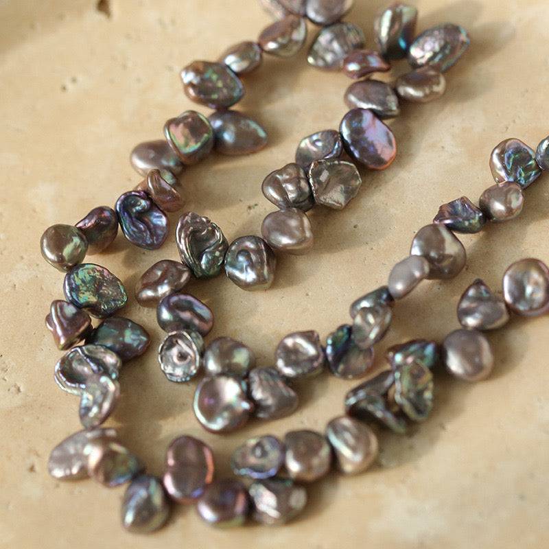 Grey Keshi Freshwater Pearl Necklace