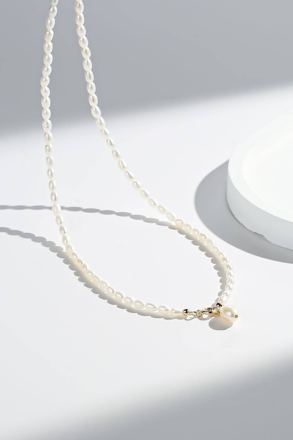 Rice Pearls Necklace (Purchase Individually)