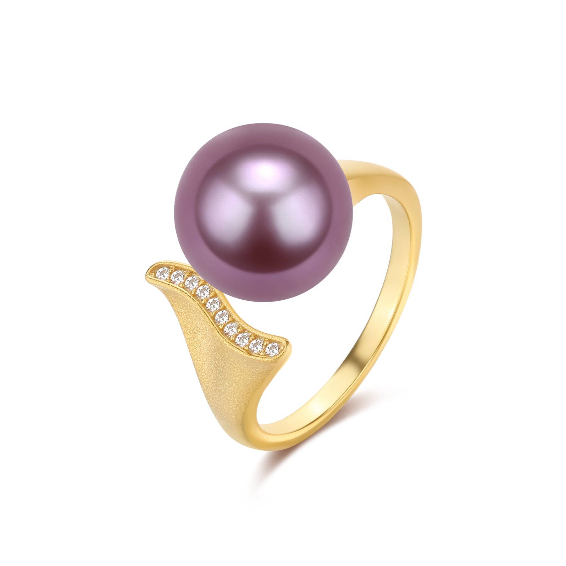 10-11mm Freshwater Pearl Mermaid Ring