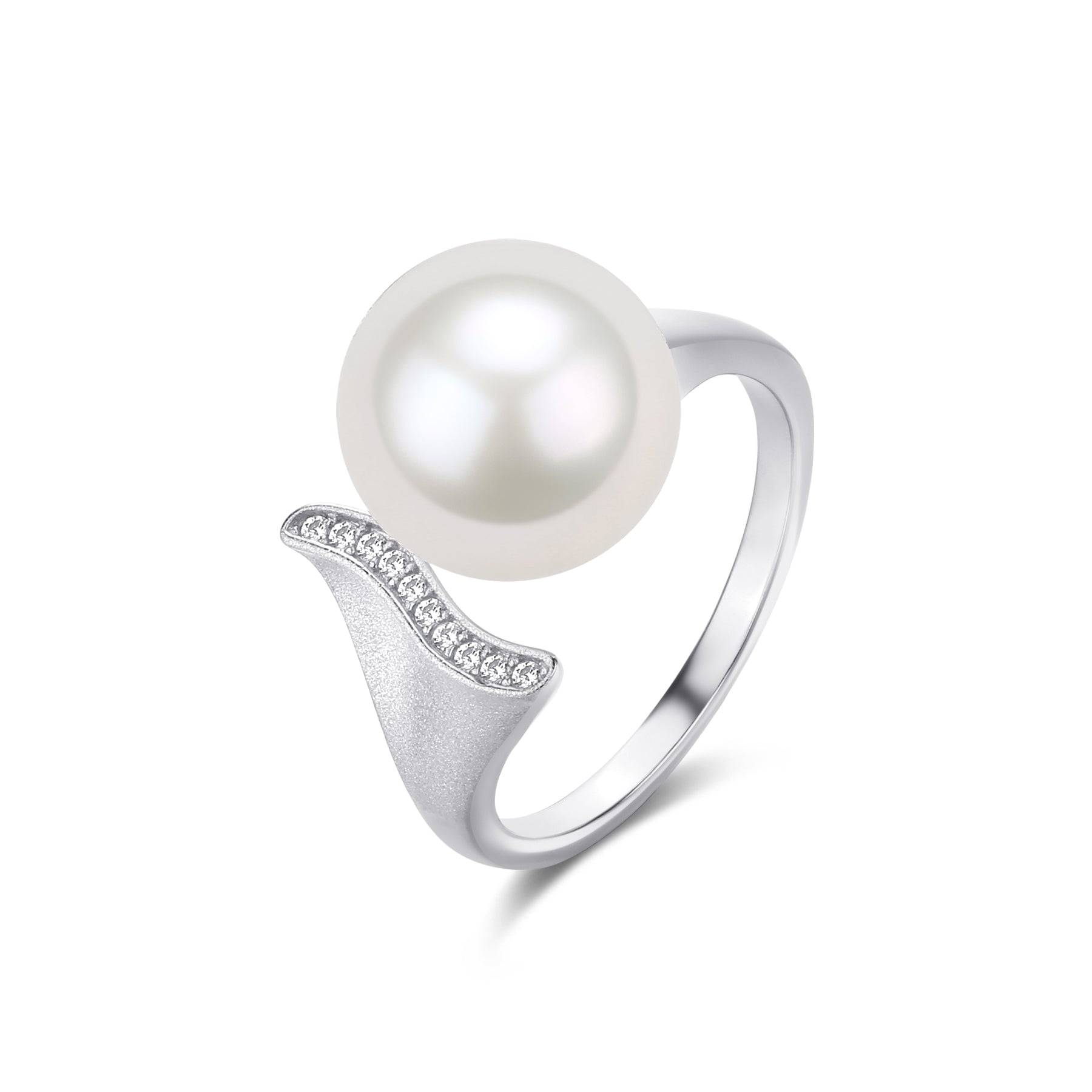 10-11mm Freshwater Pearl Mermaid Ring
