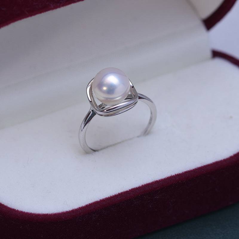 8-9mm Freshwater Pearl & Elowen Ring