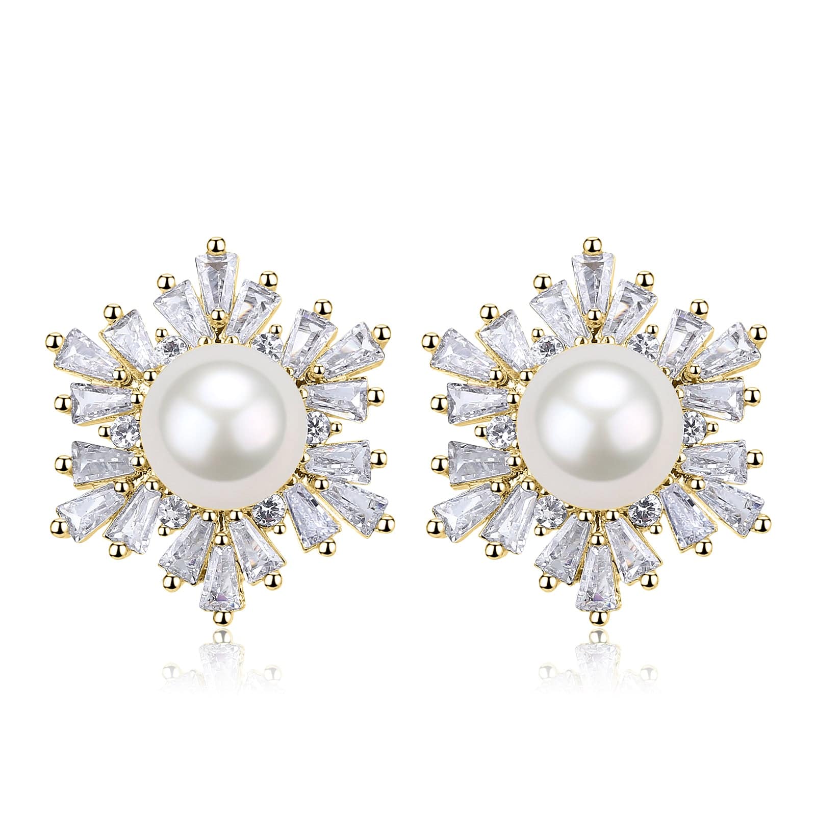 Snowflake Freshwater Pearl Jewelry Set