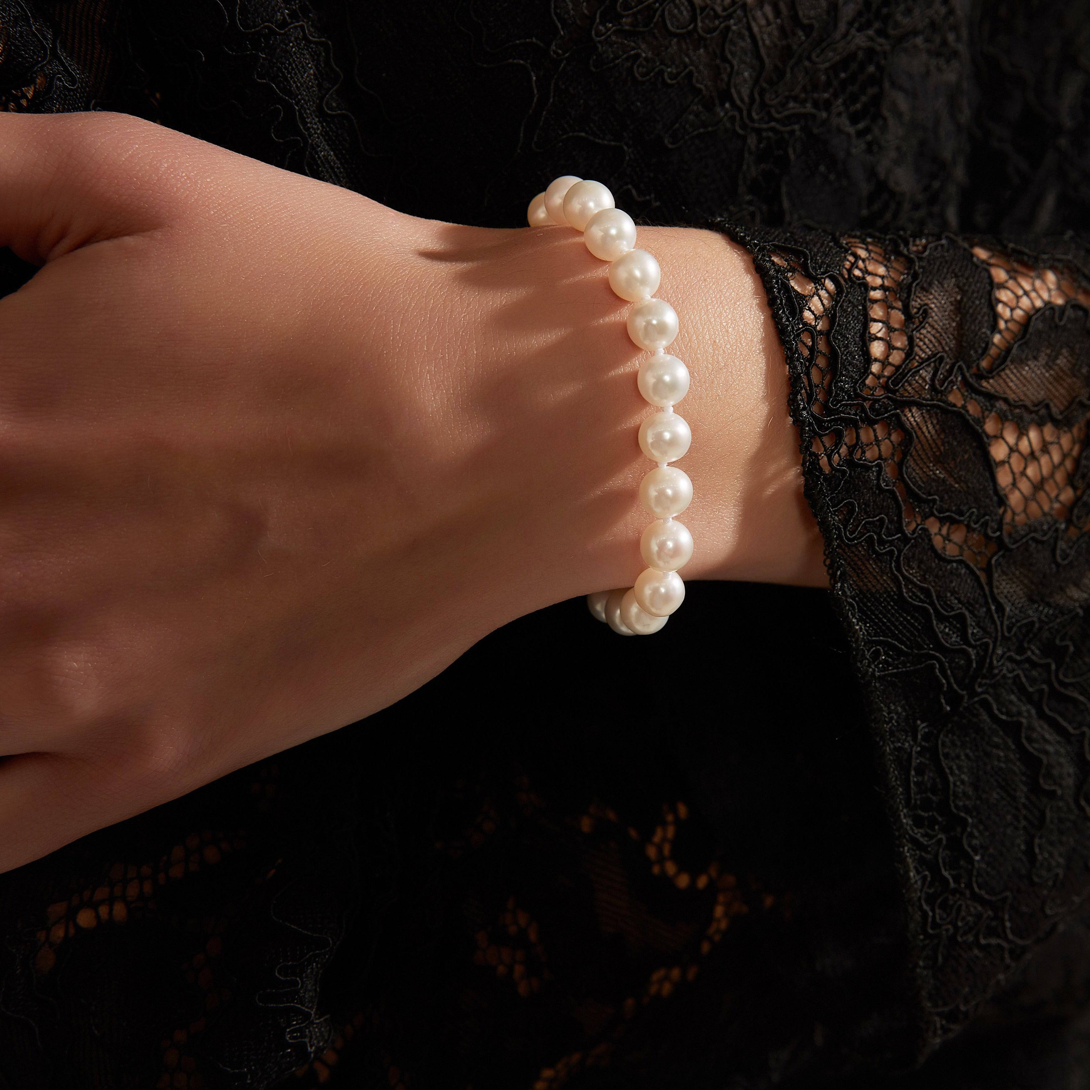 White Freshwater Pearl 3-Piece Jewelry Set
